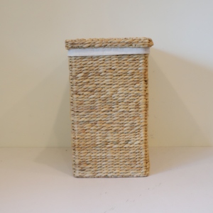 ที่เก็บของในบ้านที่เก็บของในครัวตะกร้าสี่เหลี่ยมใส่น้ำผักตบชวา - Product Image 2