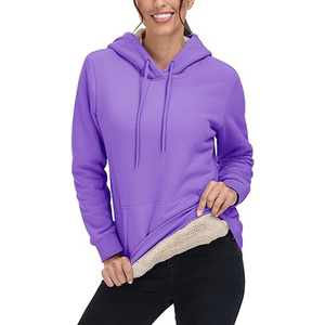 Apparel <b>Loose</b> Hoodies Sweatshirt Ladies Soft Skin-friendly Pullover Hoodie for Women - Product Image 3