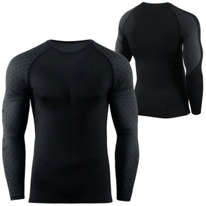 Camiseta de compresión Rash Guard de nuevo diseño, tela duradera, perfecta para MMA, BJJ, grappling y entrenamiento físico. - Product Image 6