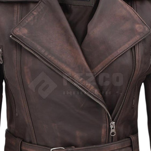 New Arrival Customized <b>Genuine</b> <b>Leather</b> <b>Jackets</b> In Bulk Quantity Made In Pakistan Women <b>Jacket</b> - Product Image 4