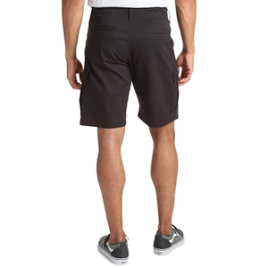 <b>Men</b> <b>Black</b> Plain Solid Color Casual 100% Cotton Cargo <b>Shorts</b> Lightweight Multi Pocket Summer Custom Cargo <b>Shorts</b> - Product Image 2