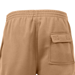 Pantalones Cortos Cargo Elásticos Transpirables al por Mayor para Hombre, 100% Algodón, Diseño Liso, de Alto Gramaje, de Secado Rápido, Ideales para Gimnasio, OEM - Product Image 6