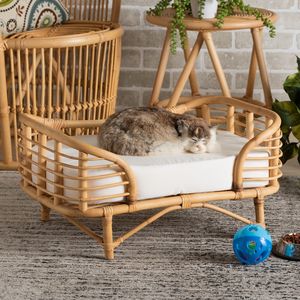 Cama de mimbre Natural para mascotas, nido hecho a mano y accesorios OEM ODM, fabricada en Vietnam - Product Image 6