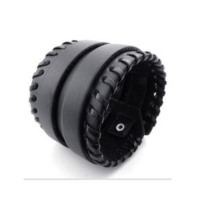 มาถึงดีไซน์ย้อนยุคสร้อยข้อมือหนังหลายชั้นสำหรับผู้ชายสร้อยข้อมือเชือกถักทำด้วยมือและกำไลข้อมือแฟชั่นแนววินเทจสำหรับผู้ชาย - Product Image 1