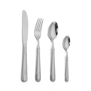 Directo de fábrica de acero inoxidable, cuchara Simple, cuchillo y tenedor, cubiertos, cubiertos, banquete, Hotel, hogar, restaurante, juego de cubiertos dorados - Product Image 5