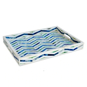 Plateau en os incrusté de haute qualité, plateau en os incrusté sur mesure, plateaux de rangement de couleur personnalisée, prix très bas - Product Image 2