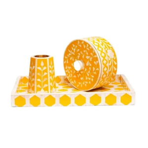 New Design Mother of Pearl Inlaid Mabkhar with <b>Tray</b> burner & Box Premium Style for Ramadan Eid Handcrafted From Vietnam - Product Image 4