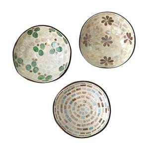 Bol en coquille de noix de coco à bon prix, ensemble de bol de cuisine en noix de coco Logo et emballage personnalisés du fabricant vietnamien - Product Image 1