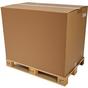 Palettes en carton ondulé 5 plis avec cadre d'extension 1179x779x225mm Qualité 2.96 BAA + 2.70 BC Lot de 5 - Product Image 2