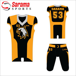 Uniformes de fútbol americano de alta calidad a precio asequible para hombres con costuras de alta calidad con logotipo personalizado y diseño, - Product Image 1