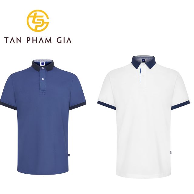 High Quality Premium Men's Open Collar Polo Shirt Custom Tan Pham Gia Vietnam Manufacturer's Quality Uniforms
