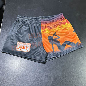 กางเกงขาสั้นรักบี้/ฟุตบอล ยูนิเซ็กซ์ 100% โพลีเอสเตอร์ ใส่สบาย เหมาะสำหรับนักกีฬา แฟนบอล และทีม ระบายอากาศได้ดีและทนทาน - Product Image 1