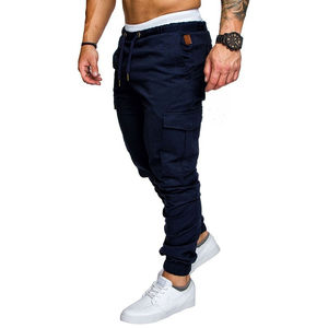 Pantalones rectos personalizados para hombre, pantalón informal con rayas laterales y 6 bolsillos, alta calidad, venta al por mayor - Product Image 6