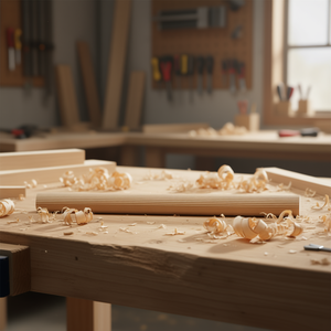 Varillas Ranuradas de Madera de Haya de 1m de Largo, 20mm - Paquete de 50 Colgadores de Madera - Product Image 3