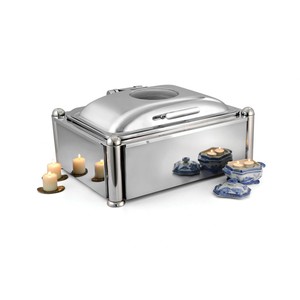 Recipiente para Calentar Comida de Acero con Acabado Dorado, Diseño Clásico de la Colección Quality, para Hoteles, Restaurantes y Uso en Exteriores, Mantiene la Comida Caliente - Product Image 3