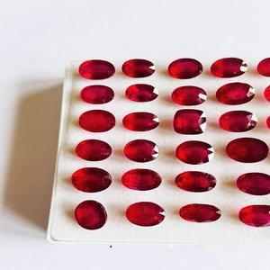 Piedra preciosa de rubí natural calentada y tratada, brillo AAA de calidad AAA con excelente color rojo, piezas únicas y hermosas para joyería - Product Image 5