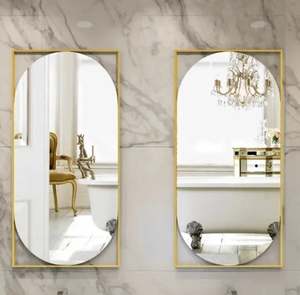 Miroir mural de luxe décoratif tendance pour la décoration intérieure au design moderne et unique et à des prix abordables - Product Image 6