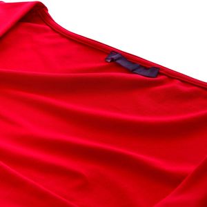 Camiseta de Manga Larga con Cuello Redondo para Niñas, Tejido Elástico Suave, Ecológico, Transpirable, Color Sólido Vintage, Ajustada, Cómoda y Moderna - Product Image 2