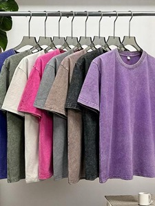 Biểu Tượng Tùy Chỉnh Cổ Điển Quá Khổ T-Shirts Cho Nam Giới Thoải Mái Mềm Axit Rửa Tinh Khiết Cotton Đường Phố Xu Hướng In Phun Kỹ Thuật - Product Image 4