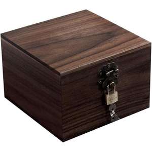 Urne funéraire en bois au design moderne finition naturelle Urnes pour adultes pour cendres humaines et décoration de l'Inde - Product Image 4