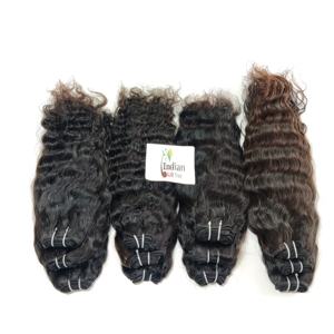 Extensiones de cabello humano virgen indio sin procesar, precio al por mayor, alta calidad, 100% - Product Image 6