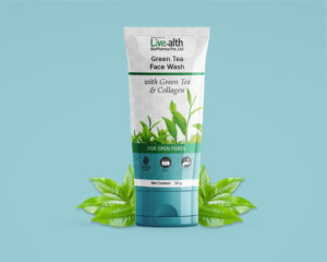Nettoyant Visage en Gel au Thé Vert pour Femmes avec Antioxydants Nettoyage en Profondeur & Tous Types de Peau Soutenant une Peau Claire et Radieuse - Product Image 6