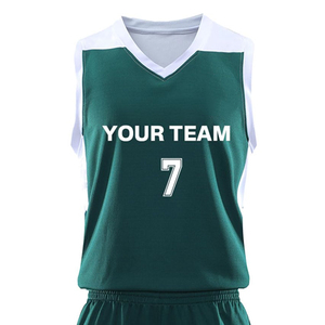 Maillot de basket-ball de haute qualité 100% polyester, design respirant avec style assorti, uniforme de qualité pour les joueurs, sublimation complète - Product Image 6