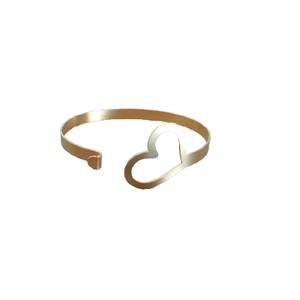 Tendances de la bijouterie perlée 2024 : Bracelet léger et élégant, découpé au laser, doré et poli, pour femmes, en laiton multicolore. - Product Image 2
