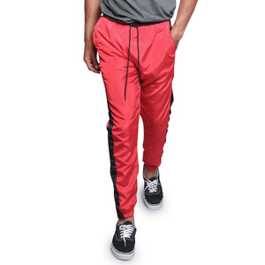High Quality Custom Windbreaker Nylon Pants for Men Wholesale Cotton Sweatpants Men's Pant and <b>Trousers</b> - Product Image 3
