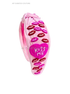 ที่คาดผมลูกปัดสำหรับวันวาเลนไทน์ที่คาดผมแบบถักที่คาดผมประดับลูกปัดสำหรับเมล็ดพันธุ์วาเลนไทน์ใหม่สั่งทำพิเศษวันวาเลนไทน์ - Product Image 6