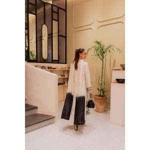 Ensemble 3 pièces MIRANA : Chemise brodée, Dupatta en mousseline tie-dye et Pantalon pour Printemps/Été - BIC-4563 - Product Image 6