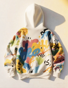 Basics Hoodies Pull pour hommes Sweats à capuche surdimensionnés en vrac pour hommes Logo personnalisé 450gsm Silk Lined Plane Blank Hoodie - Product Image 2