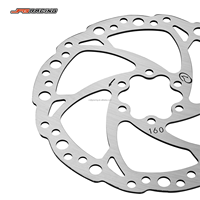 JFGRACING Disque de frein universel avant et arrière en alliage d'aluminium pour vélo électrique M20, pneus larges, tout-terrain, accessoires de modification