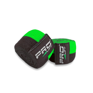 Bandes de compression élastiques pour genoux Prolift avec logo personnalisé, pour la musculation, la salle de sport et le powerlifting - Product Image 4