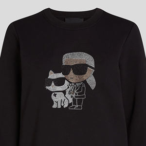 Custom Logo Rhinestone Oversized <b>Hoodies</b> <b>Women</b> High Quality Cotton Rhinestone <b>Hoodies</b> & Sweatshirts <b>Hoodies</b> For Woman - Product Image 6