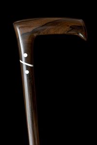 Canne en bois réglable avec noeuds multiples bâton de marche standard international solide pour les aînés pour la randonnée - Product Image 2