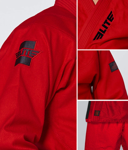 Cao Cấp Màu Đỏ Brazil Trẻ Em Kimono Bjj Gs Trong Tùy Chỉnh Logo 100% Cotton Bjj Gs <span class=keywords><strong>Karate</strong></span> Bjj Gs Kimono Đồng Phục Cho Trẻ Em 2024 - Product Image 6