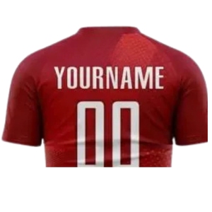 Camiseta de Fútbol Personalizada con Nombre y Números de Equipo, Unisex, para Adultos, 100% Poliéster, 180g, Transpirable, de Secado Rápido, Ecológica, Cuello Redondo - Product Image 5