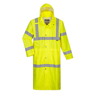 เสื้อโค้ท Hi VIS สำหรับผู้ใหญ่เสื้อโค้ท Hi VIS สีทึบ - Product Image 4