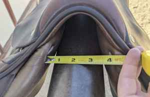 Professional English Horse Saddle Custom Leather <b>Dressage</b> & Jumping Saddle Riding Racing & Training - Product Image 3