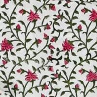 Parure de lit de luxe légère 200TC en coton 100% biologique imprimé à la main, style indien Jaipuri, marron et rose, toutes saisons, taille Super King