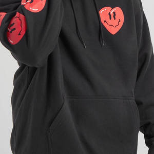 OEM de alta calidad pulóver ropa de hombre sudaderas con capucha algodón mezclado Streetwear Puff impresión Sudadera con capucha para los hombres - Product Image 5