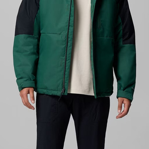 Vestes pour hommes de haute qualité avec fermeture éclair, manches longues, logo personnalisé, couleur et design, prix de gros, service OEM avec capuche - Product Image 2