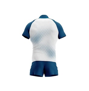 Maillot de Super Rugby 2025 sur mesure OEM Uniforme de Football Personnalisation Uniforme de Football Tactile avec Haute Qualité 100% Polyester - Product Image 2