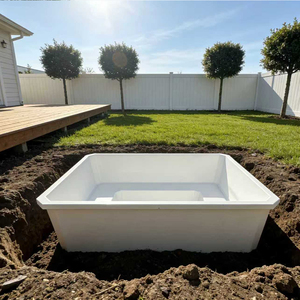 Piscine et SPA en fibre de verre directement de l'usine avec jets de massage intégrés, chauffage et jeux d'eau pour la relaxation - Product Image 6