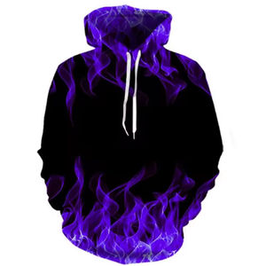 Nueva moda para hombre, Sudadera con capucha por sublimación, bloque de Color, sudaderas con capucha sublimadas 3D con estilo, tela de poliéster - Product Image 5