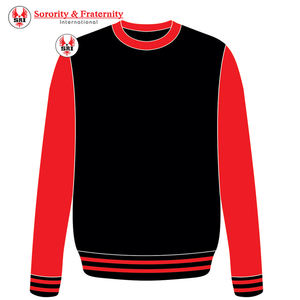 เสื้อสเวตเชิ้ตคอกลมโอเวอร์ไซส์แบบกำหนดเอง กลุ่มนักเรียนหญิงเดลต้า ซิกมา คุณภาพสูง เสื้อสเวตเชิ้ตคอกลมแบบกรีก ผ้าฟลีซลายพิมพ์ - Product Image 6