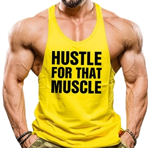 Camisetas sin mangas de culturismo OEM/ODM, camisetas sin mangas deportivas para hombre con estampado personalizado para fitness y gimnasio, MOQ bajo al por mayor - Product Image 3