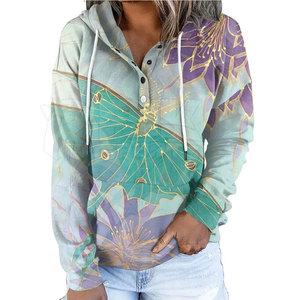 Sudaderas con sublimación personalizadas para mujer, estilo único, color personalizado, sudaderas con sublimación para mujer en venta. - Product Image 2