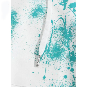 Nueva llegada hombres básicos algodón mezclado bajo Moq hombres Tie Dye sudaderas con capucha manga larga transpirable duradero hombres Tie Dye sudaderas con capucha - Product Image 5